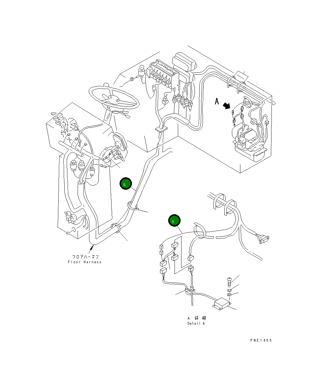 Провод 428-06-12570 Komatsu