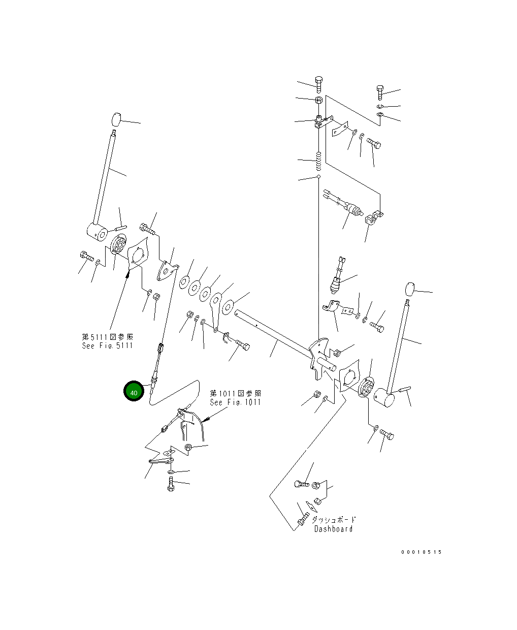 Провод 266-06-62340 Komatsu