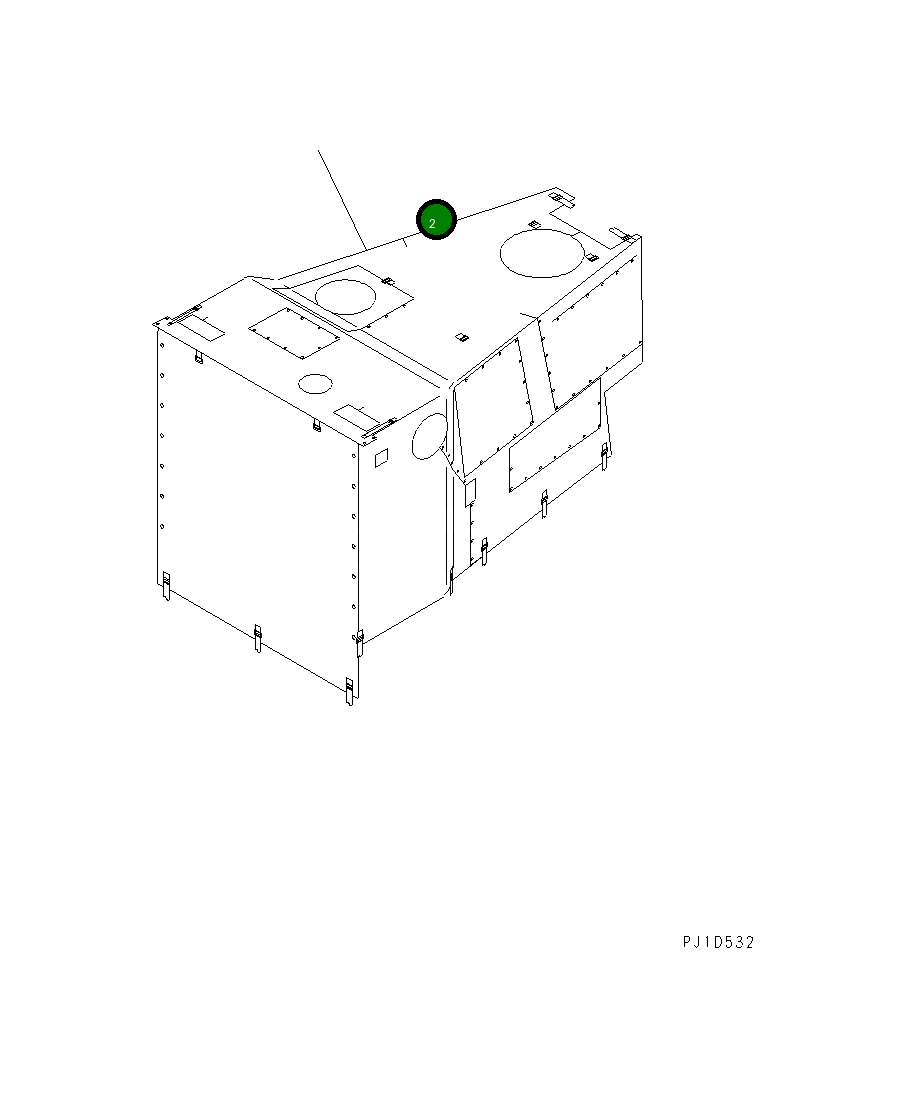 Прокладка 07093-00001 Komatsu