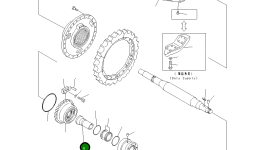 Проставка 154-27-12352 Komatsu