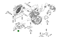 Прокладка 2180-1201 Komatsu