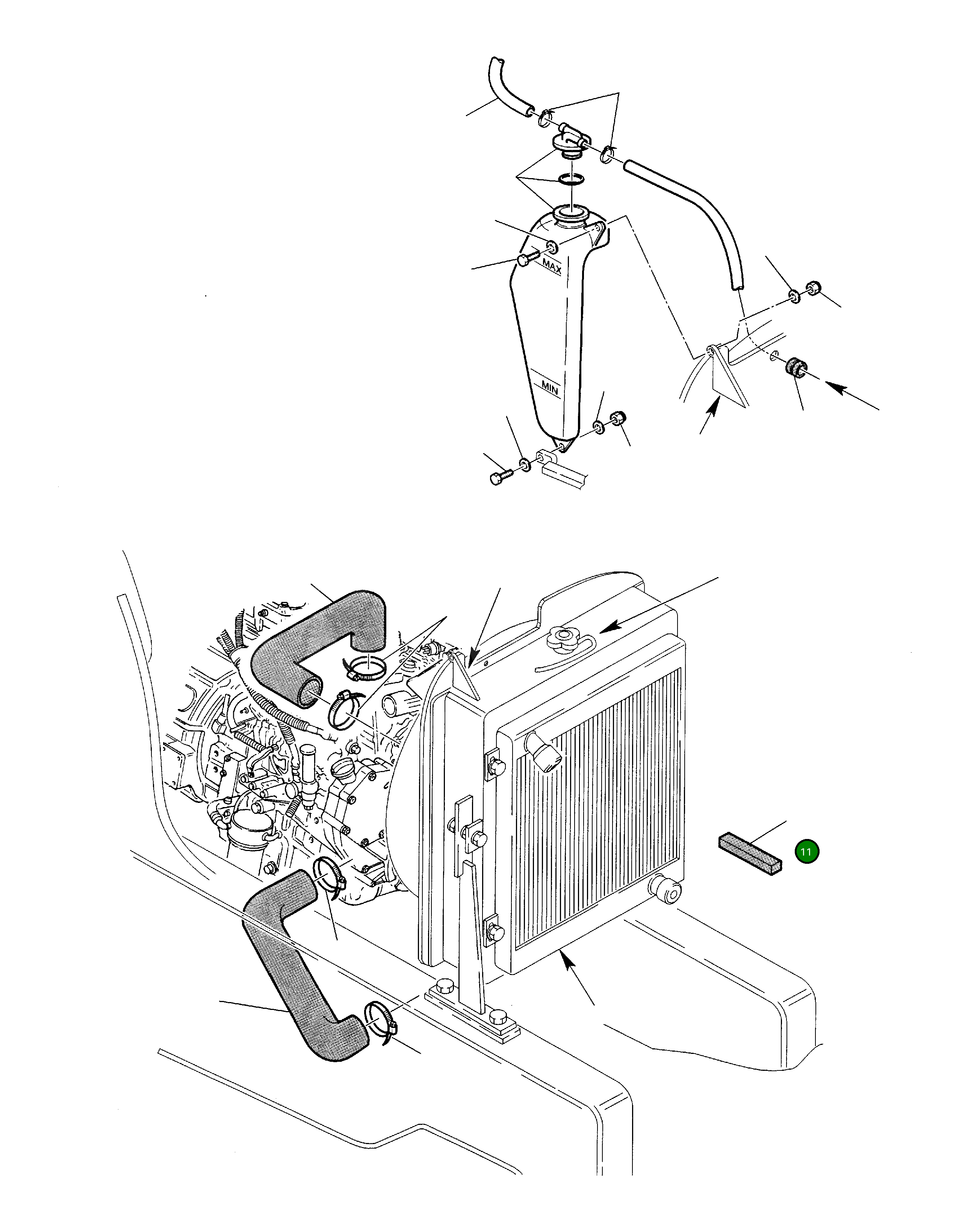 Прокладка 855711076 Komatsu