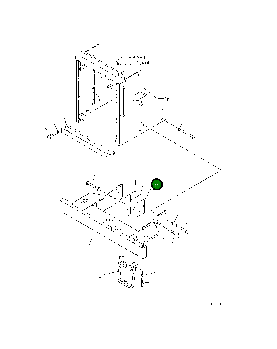 Регулировочная прокладка 176-54-55891 Komatsu