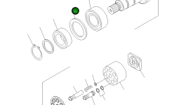 Регулировочная прокладка 20E-60-K2620 Komatsu
