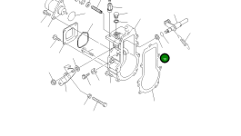 Регулировочная прокладка 461-536 Komatsu