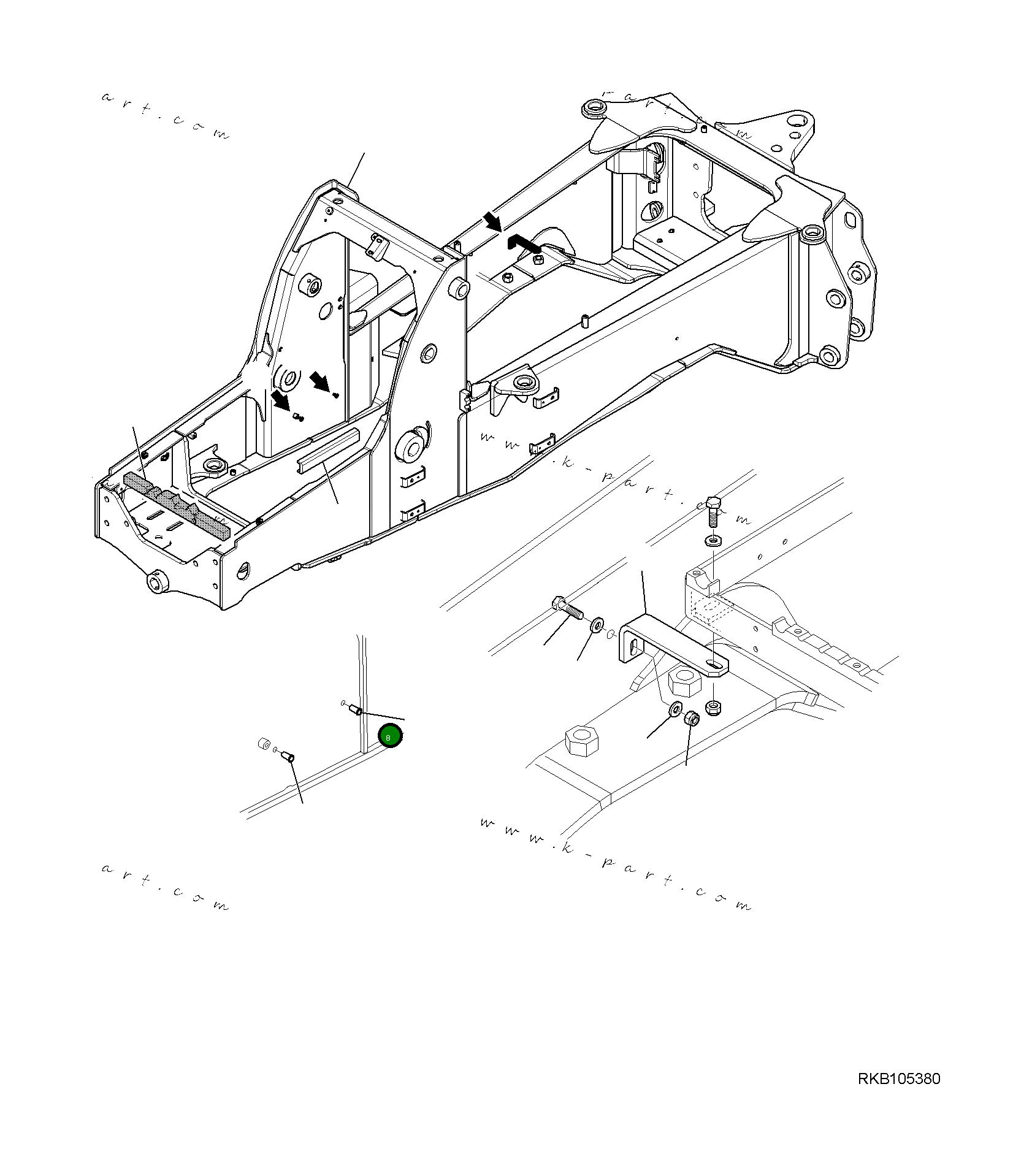 Прокладка 42N-62-15690 Komatsu