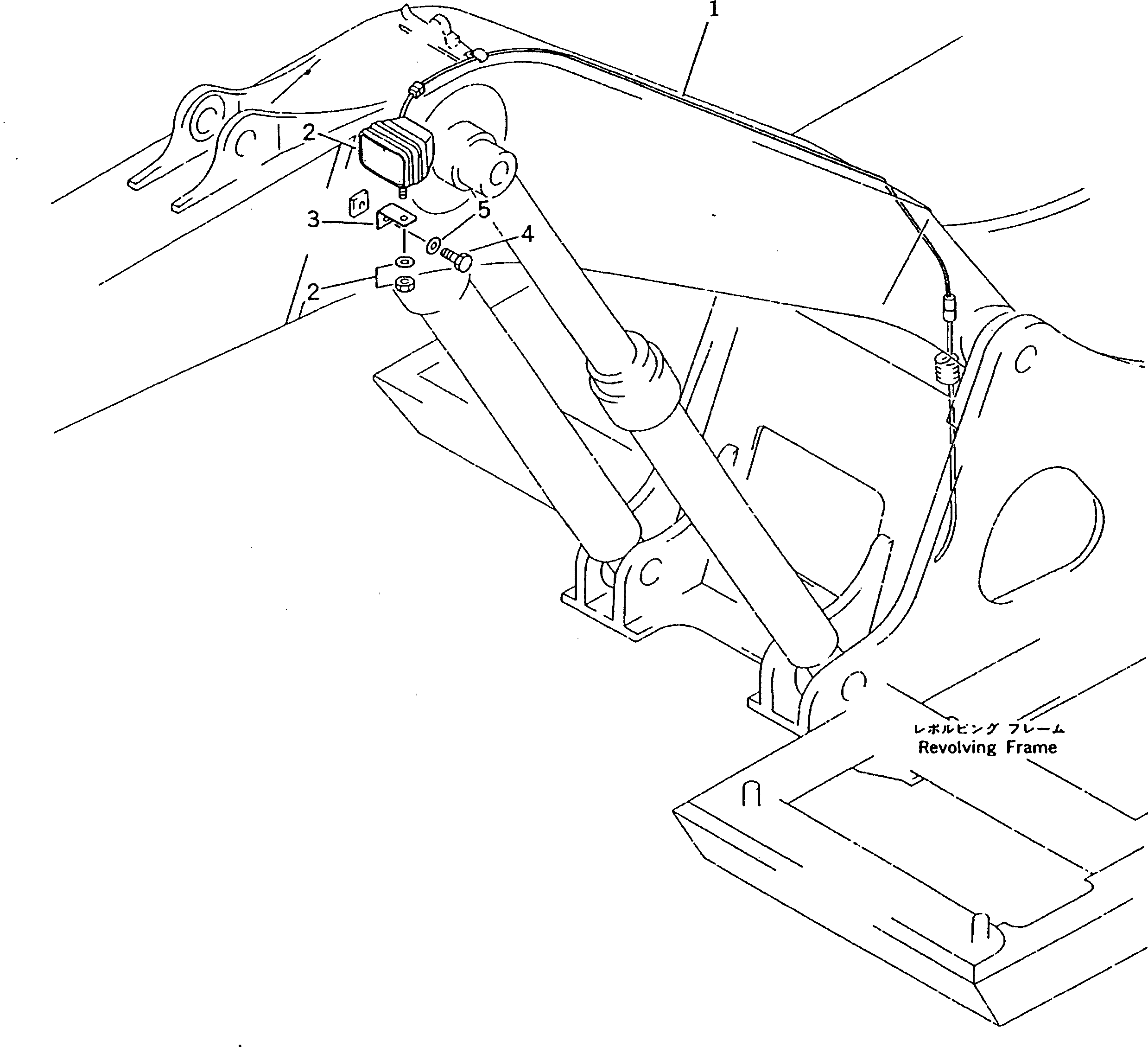Провод 205-06-71160 Komatsu