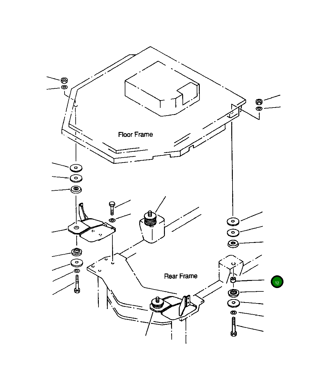 Проставка 419-54-13490 Komatsu