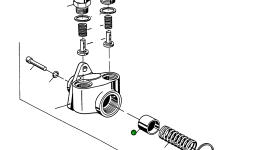 Поршень 3237583M1 Komatsu