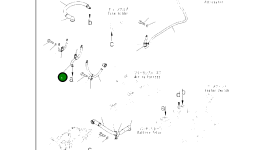 Провод 421-06-61120 Komatsu