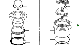 Солнечная шестерня 843200518 Komatsu