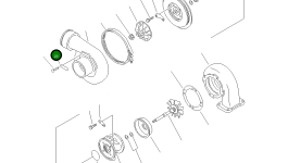 Пластина 6505-51-9410 Komatsu