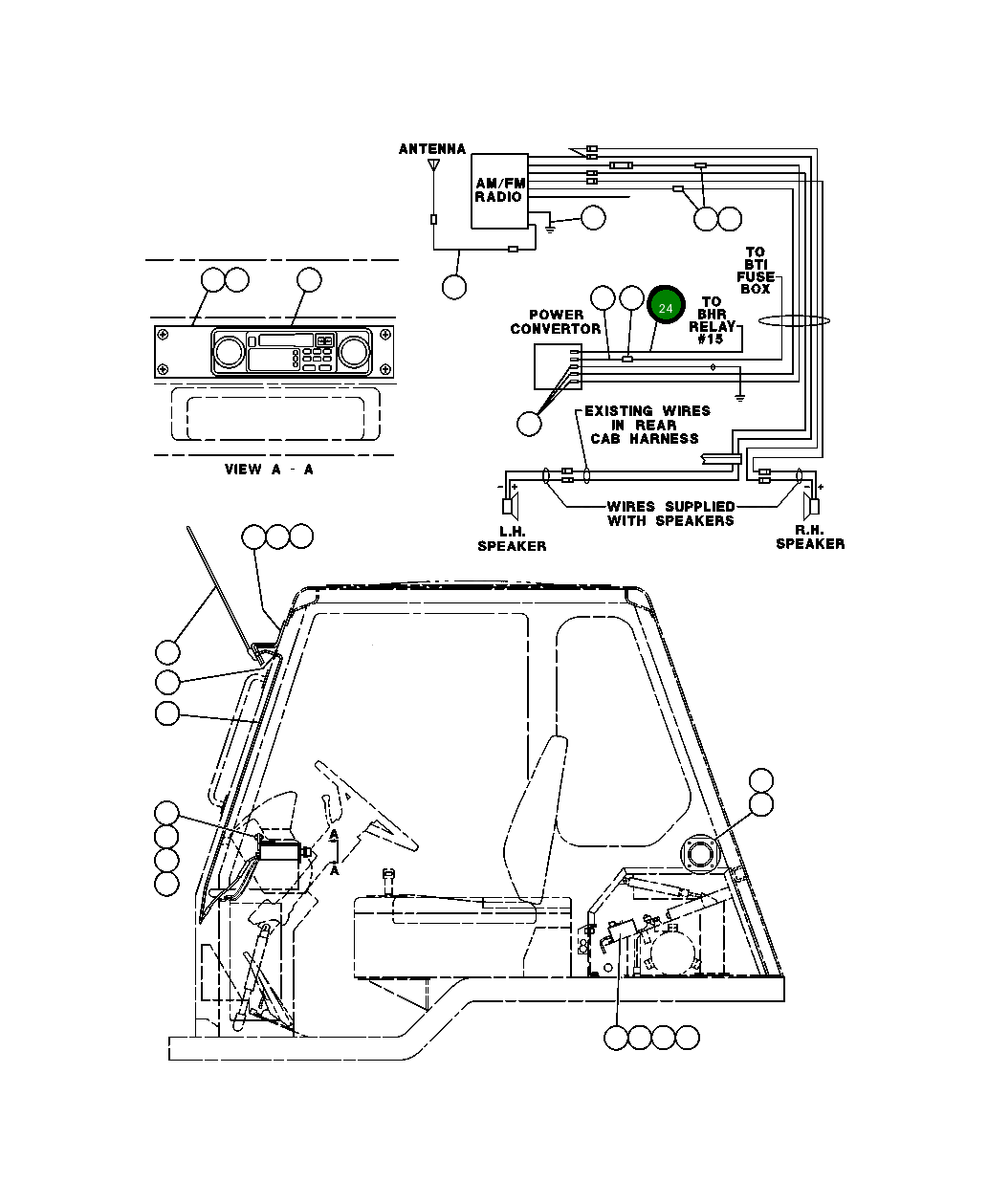Провод EC4475 Komatsu