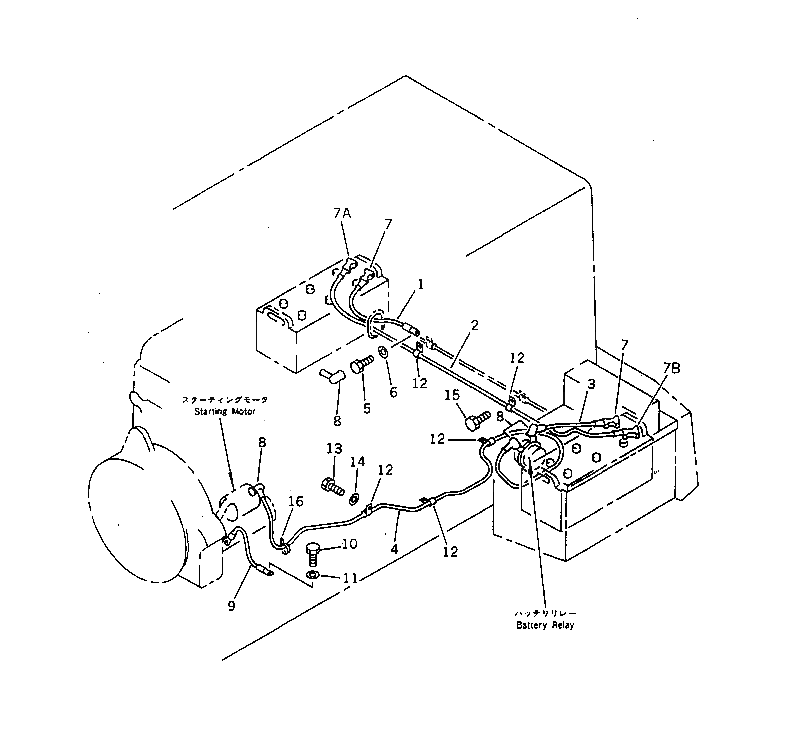 Провод 421-06-12760 Komatsu