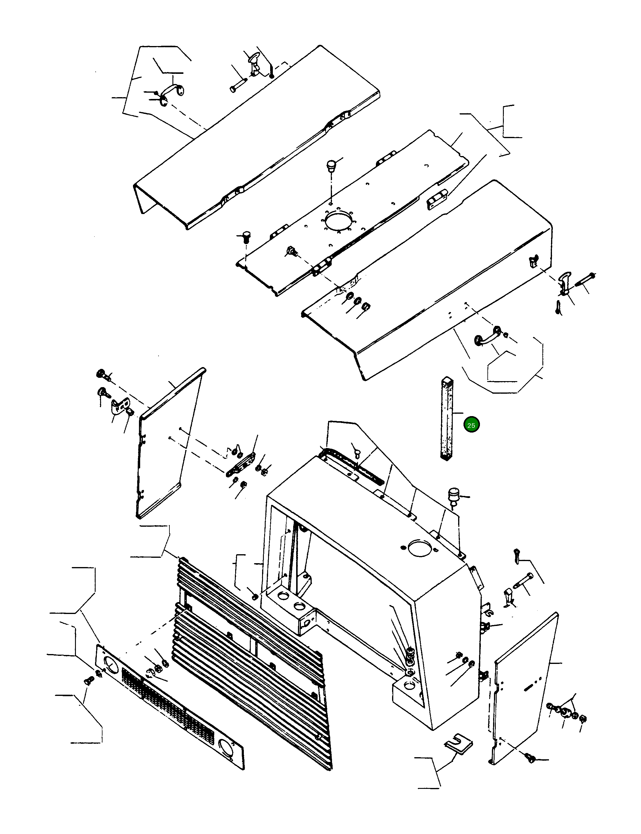 Прокладка 3073295M1 Komatsu