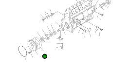Прокладка DK131321-1700 Komatsu