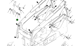 Проставка 37B-70-17650 Komatsu
