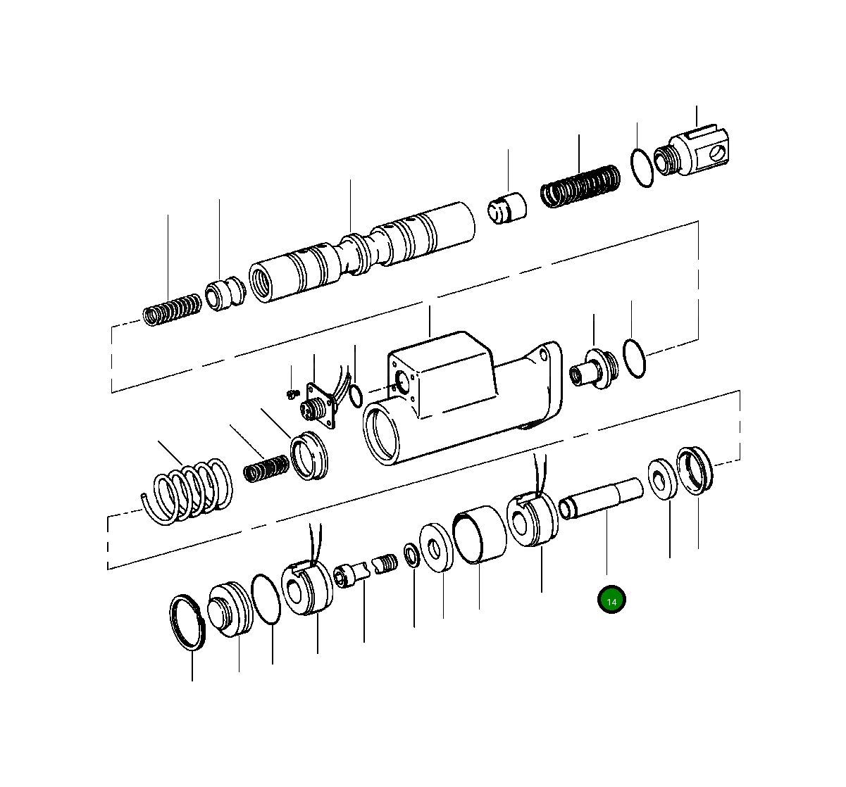 Проставка 1277 332 H1 Komatsu