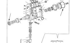 Прокладка YMX1311151200 Komatsu