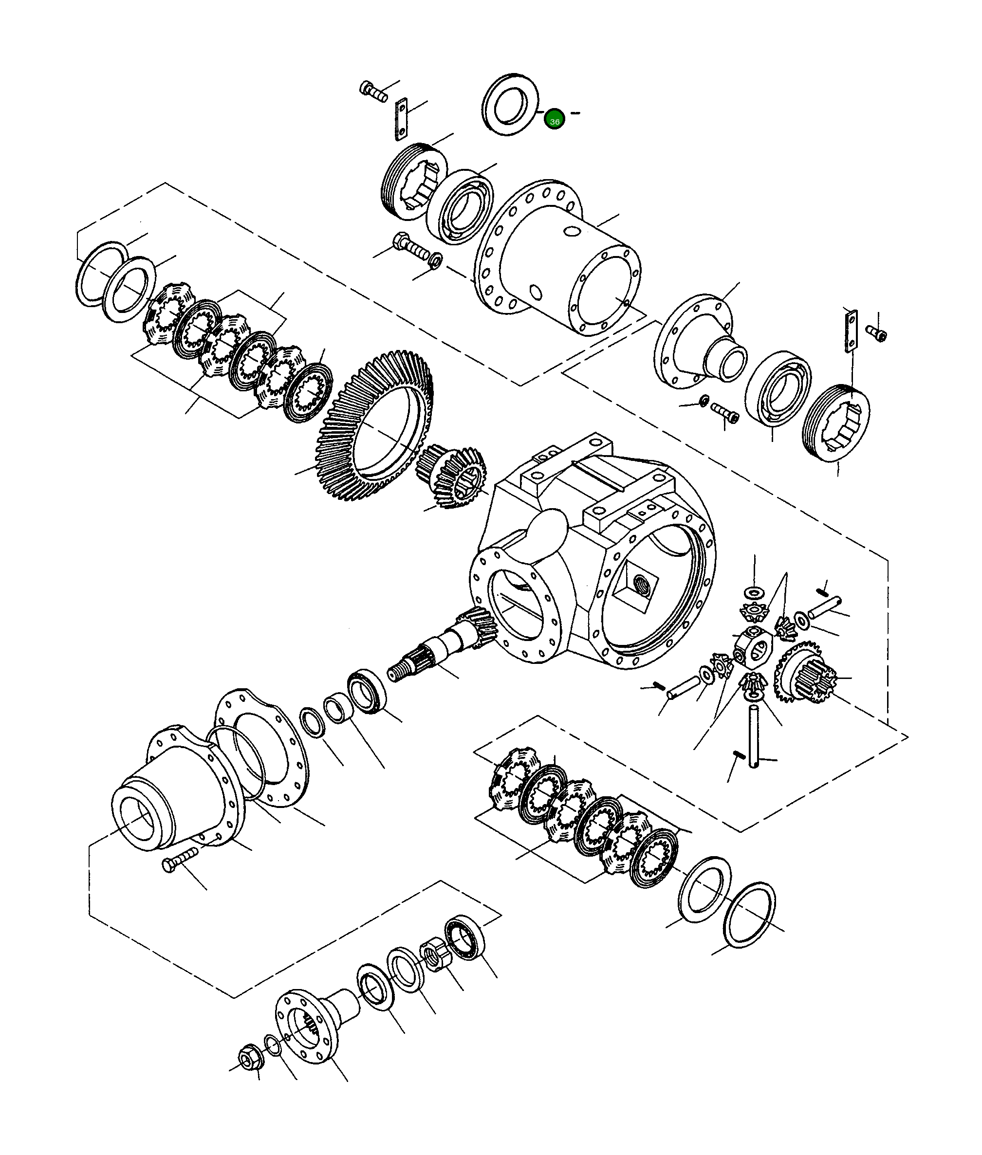 Регулировочная прокладка 4919069M1 Komatsu