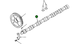 Распределительный вал 1280 934 H2 Komatsu