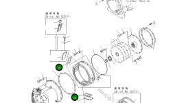 Прокладка 234-12-51132 Komatsu