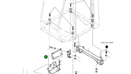 Пластина 4191-4352B Komatsu