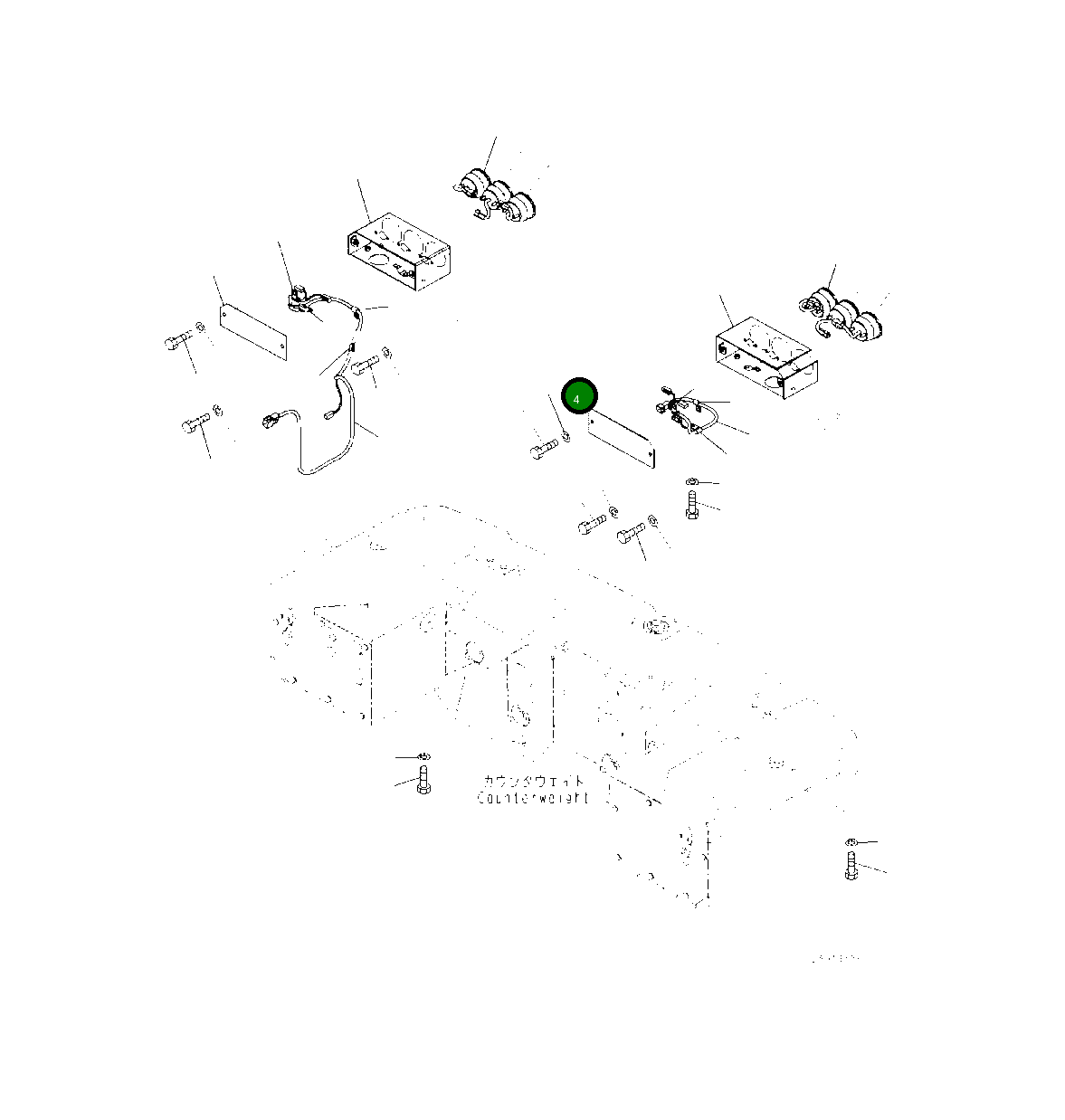 Пластина 423-06-63341 Komatsu