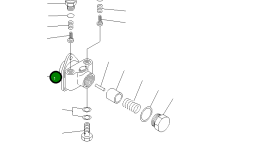 Подкачивающий насос, в сборе YM129900-52010 Komatsu