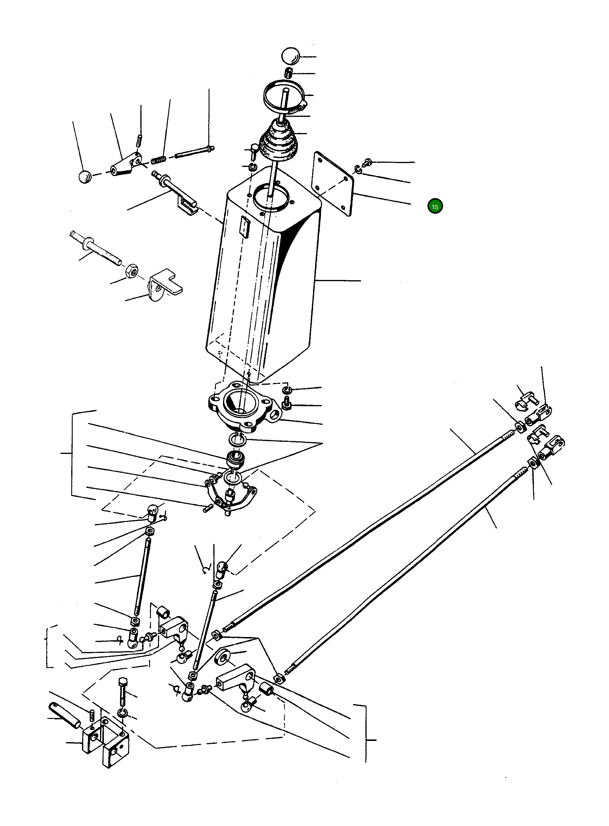 Пластина 2950864M1 Komatsu