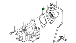 Прокладка 156 267 Komatsu