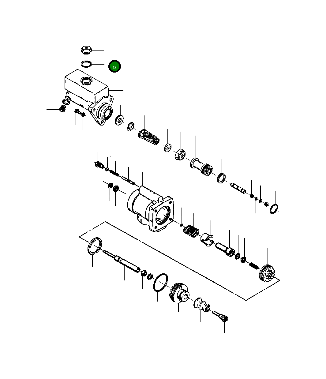 Прокладка 73 647 Komatsu