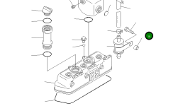 Проставка YM129301-34830 Komatsu