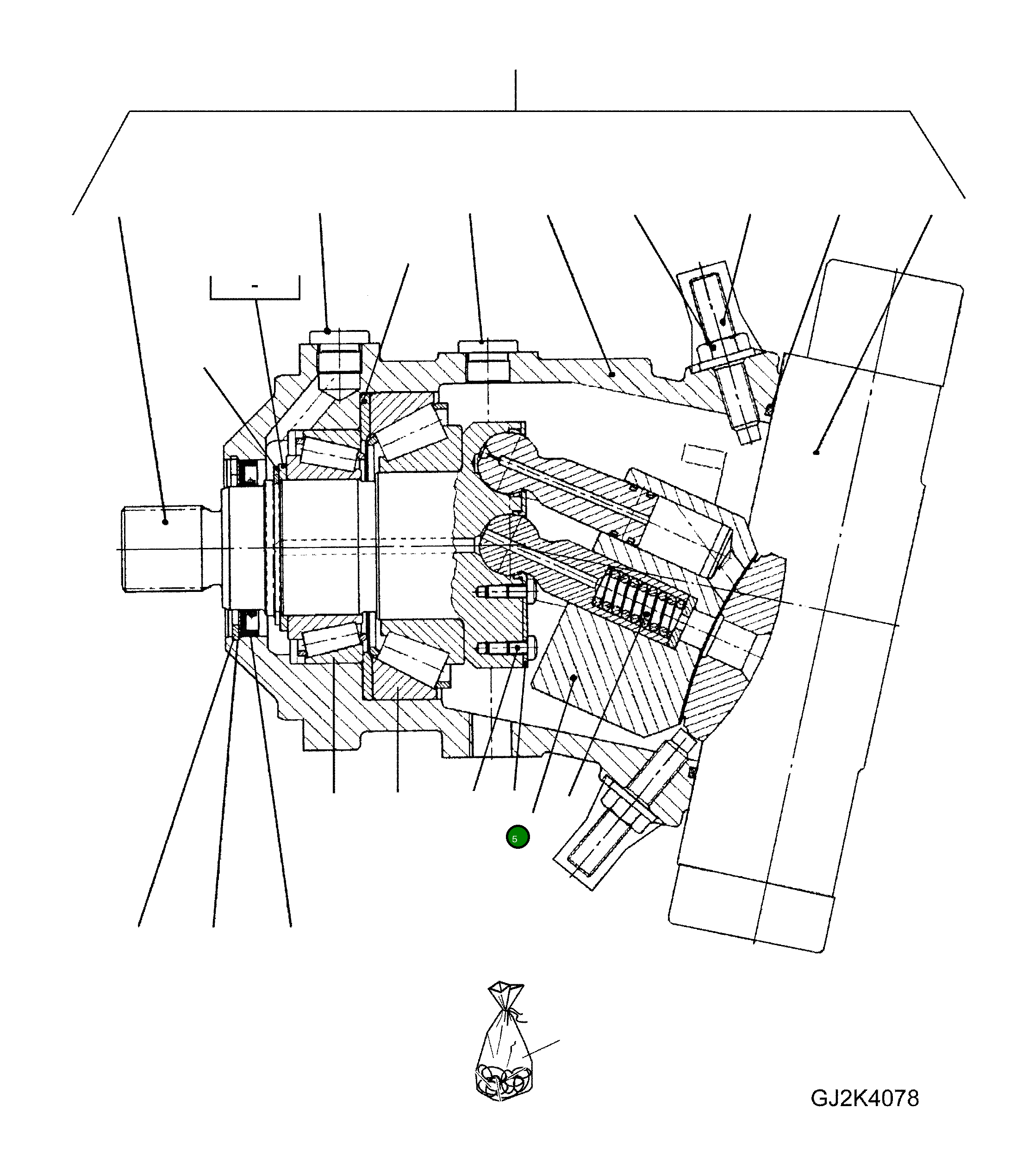 Пластина 42R-17-H0T36 Komatsu