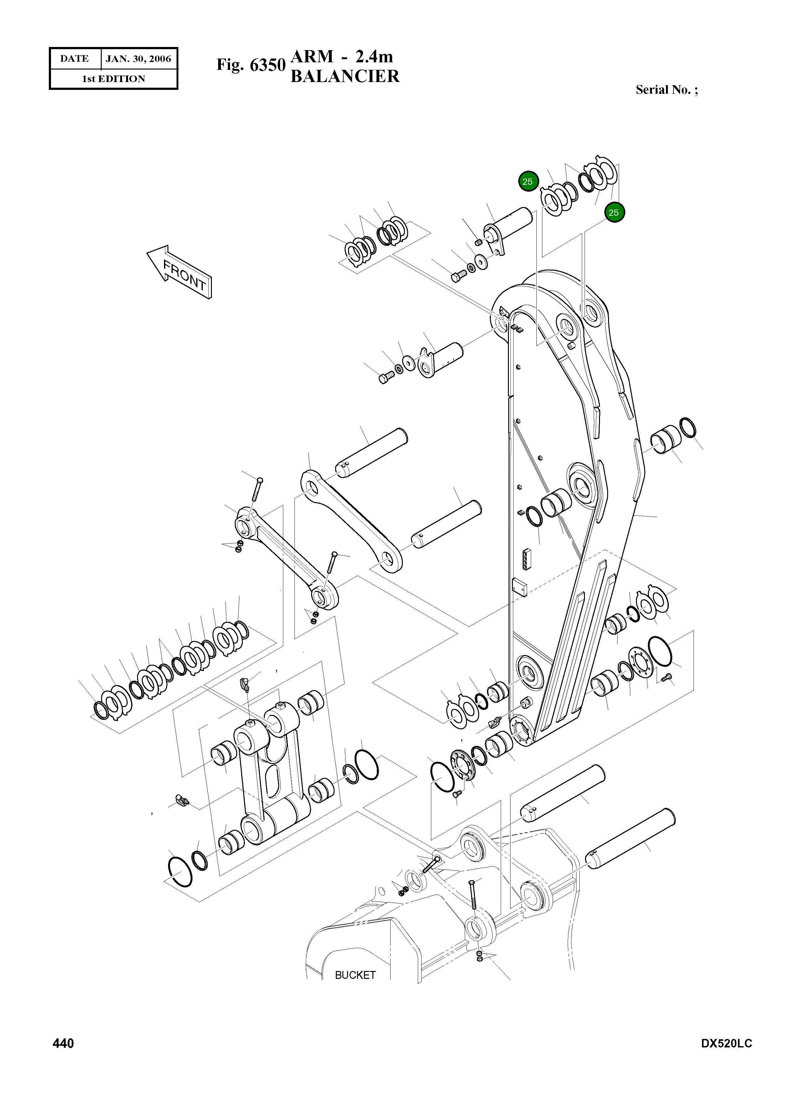 Регулировочная прокладка DS7752034 Komatsu