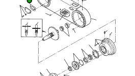 Прокладка 1438 885 H1 Komatsu