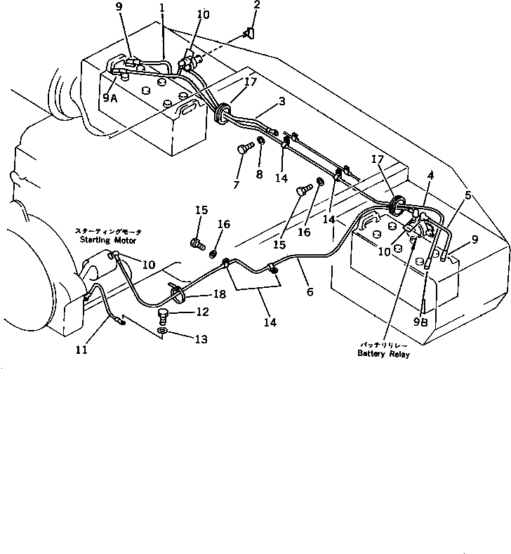 Провод 421-06-12790 Komatsu