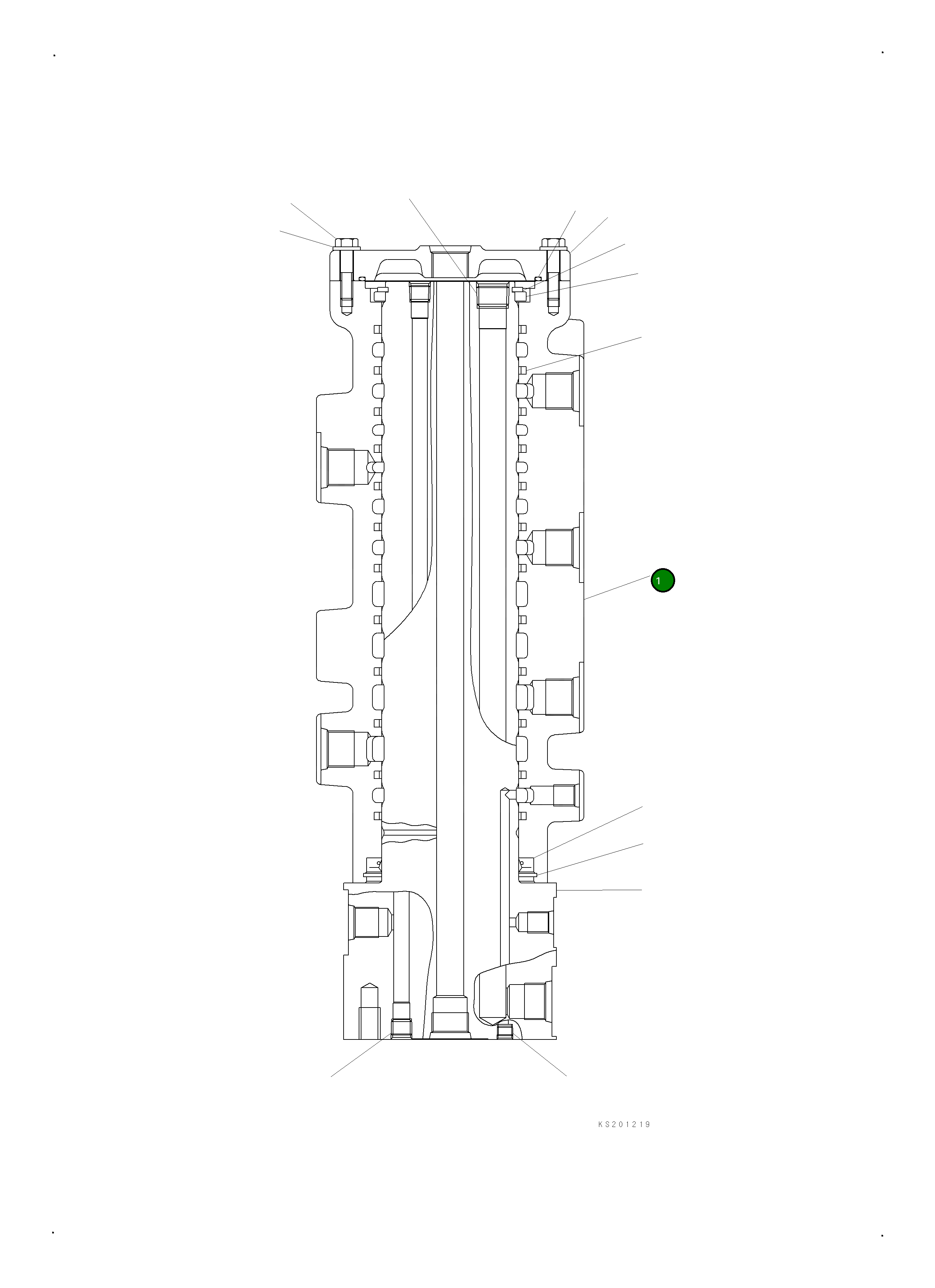 Ротор 703-09-91760 Komatsu