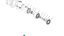 Поршень 708-3S-14250 Komatsu