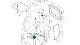 Провод 20T-54-75110 Komatsu