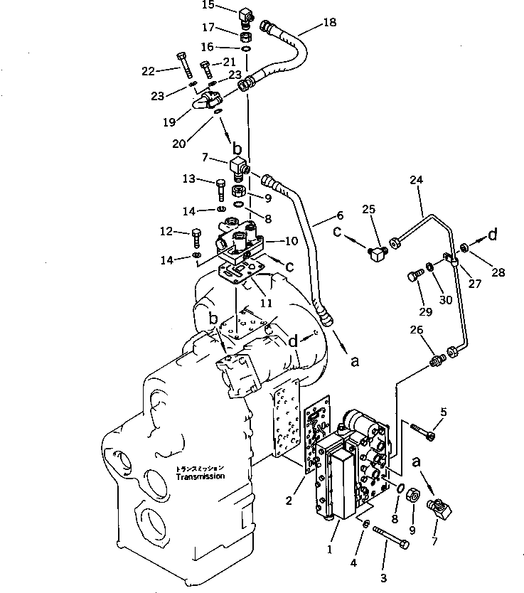 Шланг 419-15-14760 Komatsu