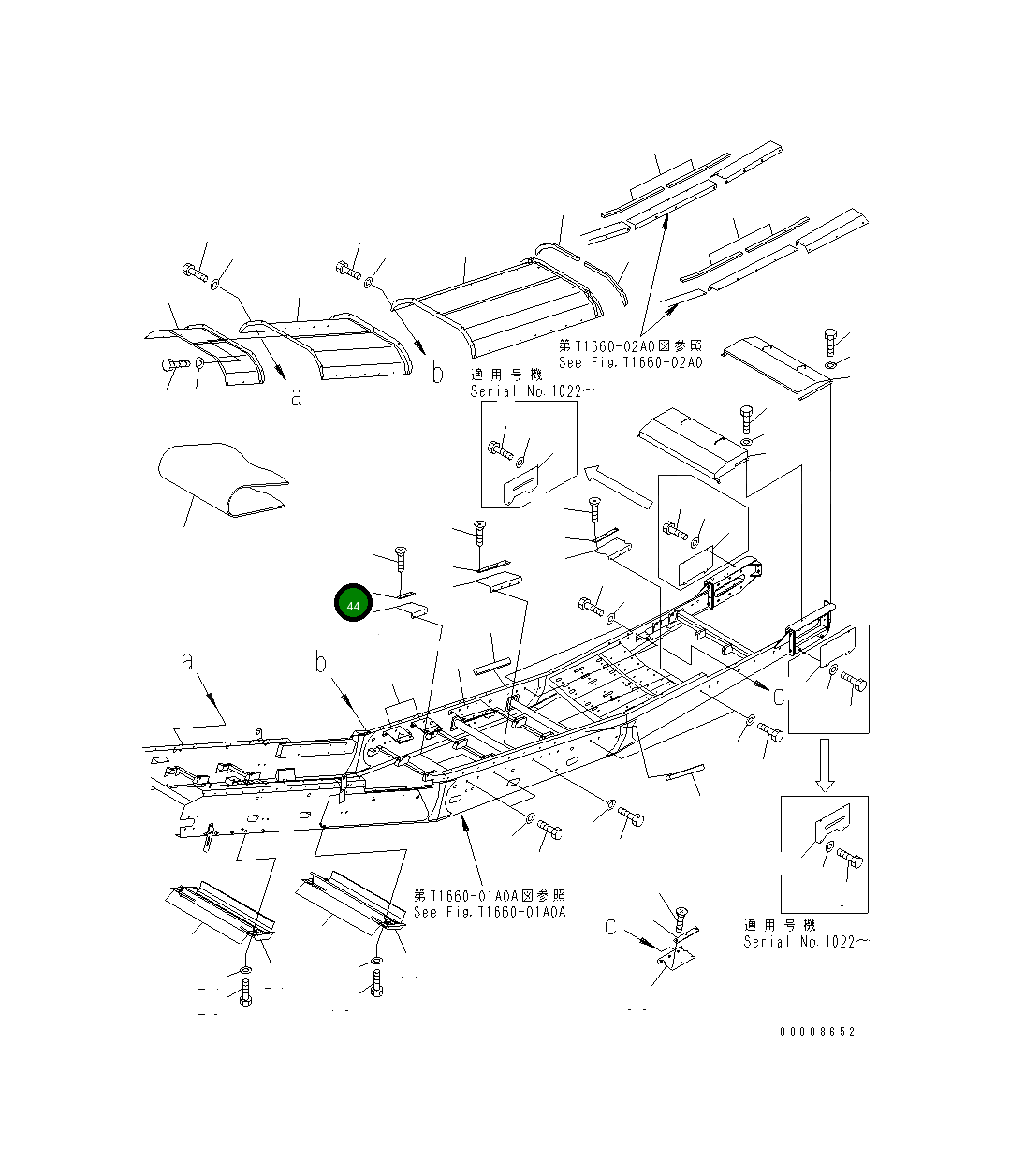 Пластина 8296-75-3890 Komatsu