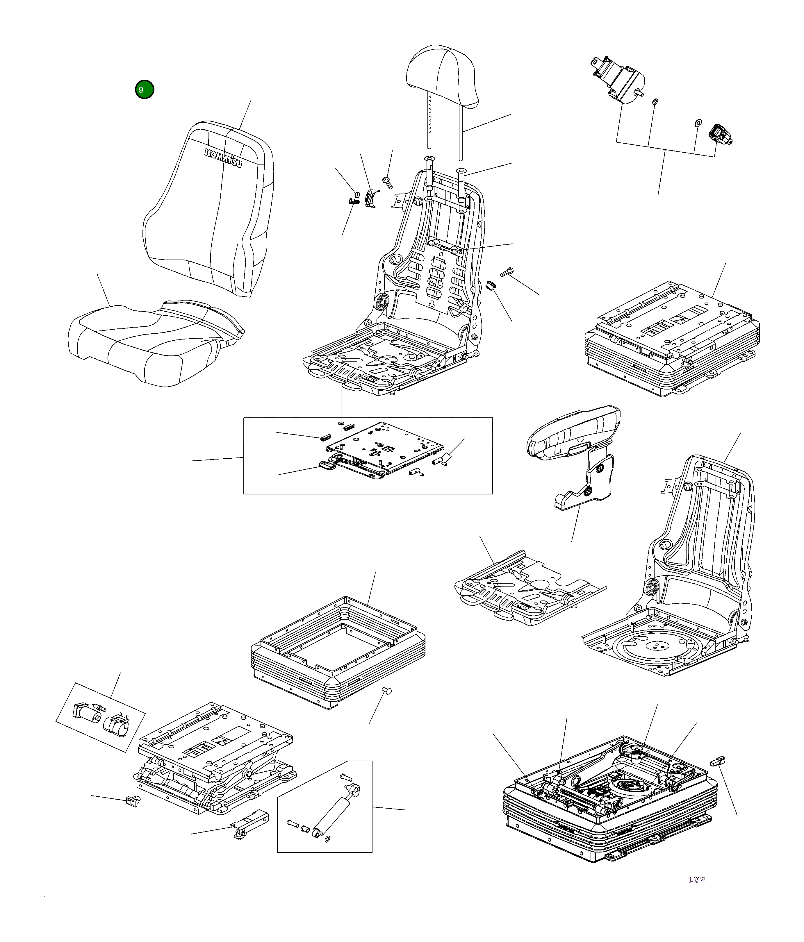 Пробка ZS28S0102.901 Komatsu