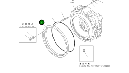 Проставка 6207-21-4290 Komatsu