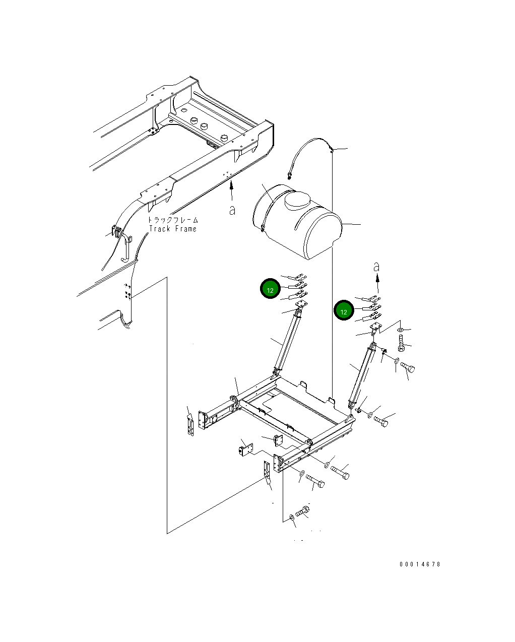 Регулировочная прокладка 8240-79-1240 Komatsu
