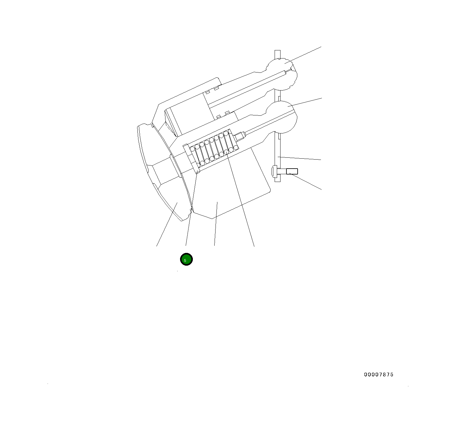 Регулировочная прокладка UC1099215793 Komatsu