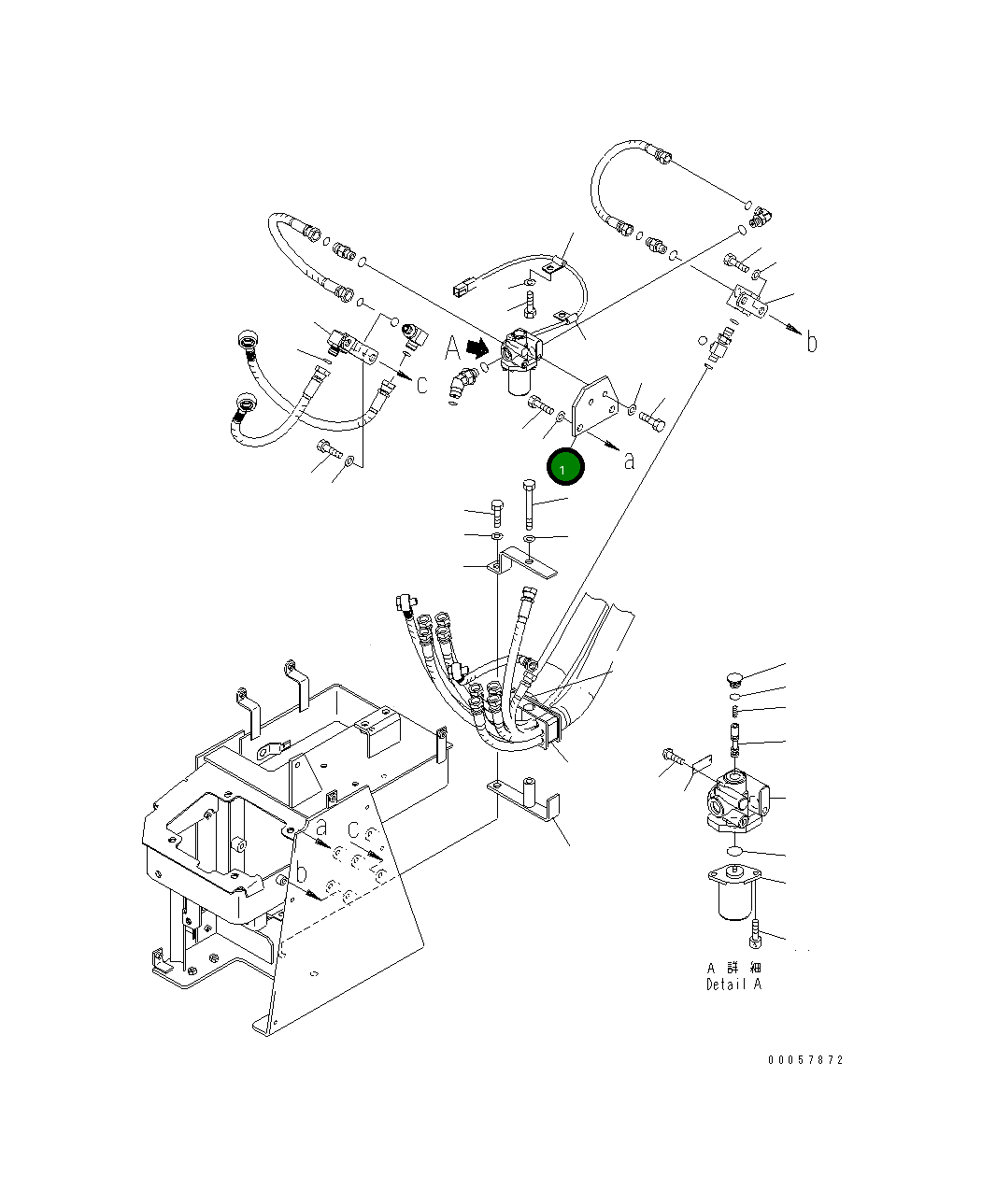Пластина 423-V91-4271 Komatsu