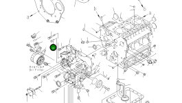 Палец KT15841-5628-0 Komatsu