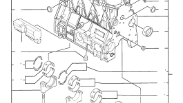 Прокладка ГБЦ YM129907-01331 Komatsu