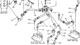 Шланг 20T-62-58511 Komatsu
